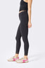 TLC Lace Hem Legging in Black