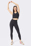 TLC Lace Hem Legging in Black