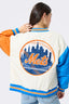 Mets Bomber Jacket in Team Colors