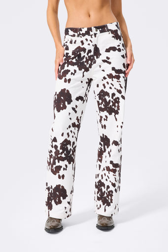Twill Pant in Pony Hair