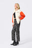Chicago Bears Bomber Jacket in Sugar Swizzle and Orange