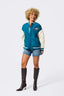 Philadelphia Eagles Bomber Jacket in Midnight Green and Sugar Swizzle