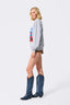 New York Giants Technicolor Crew in Collegiate Gray
