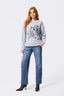 Dallas Cowboys Gems Crew in Collegiate Gray