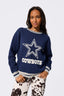 Dallas Cowboys Logo Sweater in Navy