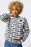 Dallas Cowboys Logo Sweater in Sugar Swizzle