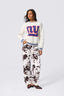 New York Giants Logo Sweater in Sugar Swizzle