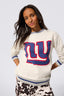 New York Giants Logo Sweater in Sugar Swizzle