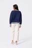 New England Patriots Logo Sweater in Navy