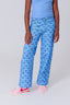 Girls Twill Stud Pant in Star Denim