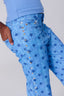 Girls Twill Stud Pant in Star Denim