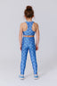 Girls Hi-Shine Leggings in Star Denim