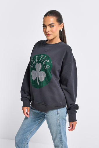 Celtics Gems Logo Crew