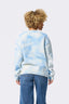 Unisex NY Knicks Sweater in Blue Tie Dye