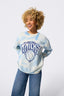 Unisex NY Knicks Sweater in Blue Tie Dye
