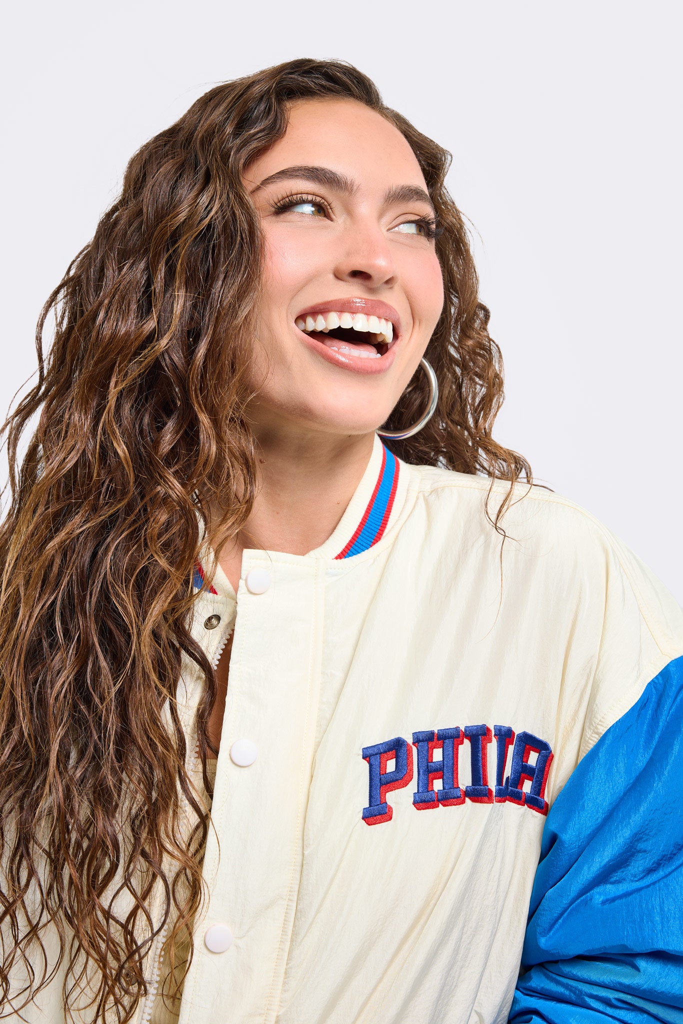 Unisex 76ers Bomber Jacket – Terez.com