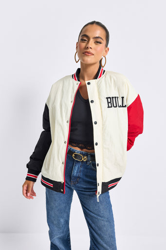 Unisex Bulls Bomber Jacket
