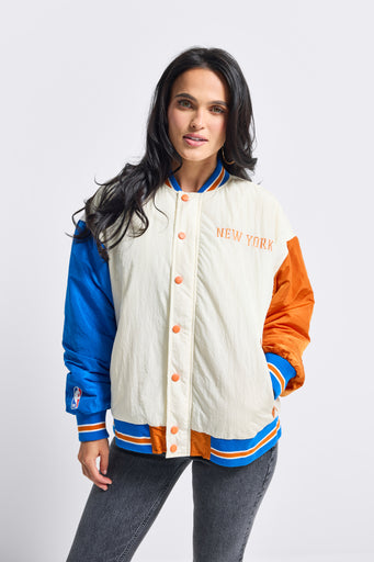 Unisex Knicks Bomber Jacket