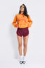 Unisex NY Knicks Logo Sweater in Orange