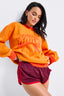 Unisex NY Knicks Logo Sweater in Orange