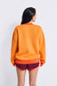 Unisex NY New York Knicks Logo Sweater in Orange