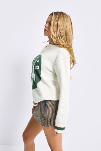 Unisex Boston Celtics Logo Sweater