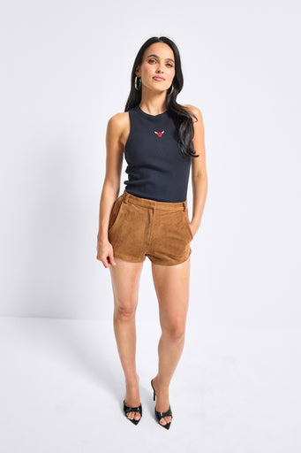 Bulls Logo Rib Tank