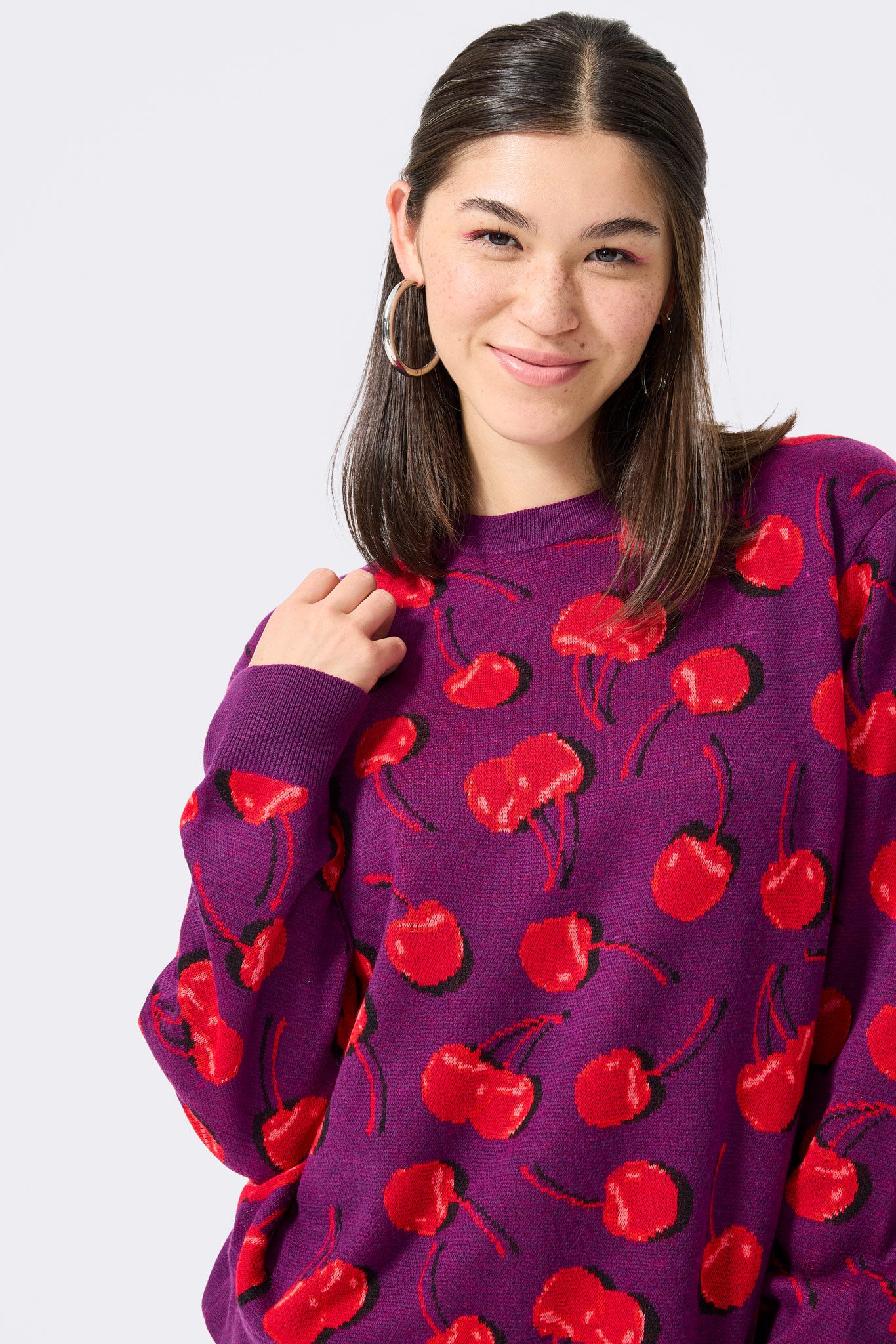 Sweater with Sweet Cherries – Terez.com