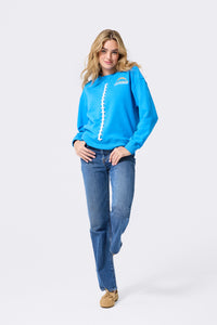 Chargers Football Lace Crew in Blue