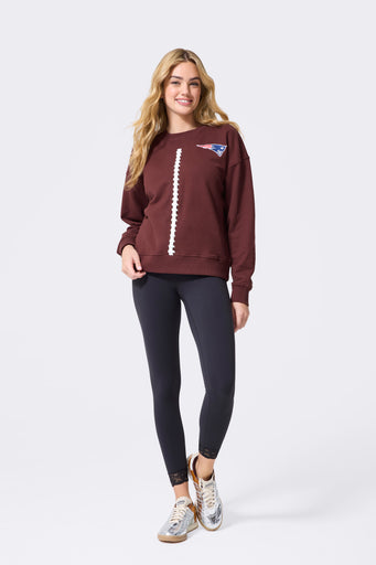 Patriots Football Lace Crew