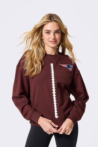 Patriots Football Lace Crew