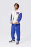 NY Giants Bomber Jacket in Sugar Swizzle and Blue