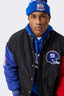 NY Giants Bomber Jacket in Historic Colorblock