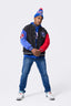 NY Giants Bomber Jacket in Historic Colorblock