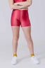 Girls Booty Shorts in Red Ombre