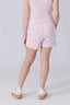 Girls Pointelle Short in Peony Pink