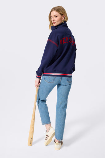 Boston Red Sox Stitch Quarter Zip