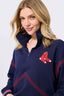 Boston Red Sox Stitch Quarter Zip