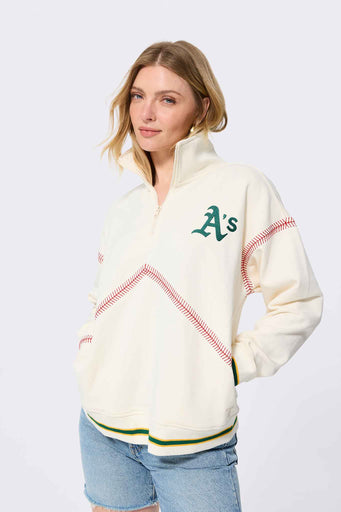 Athletics Stitch Quarter Zip