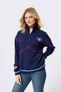 Toronto Blue Jays Stitch Quarter Zip