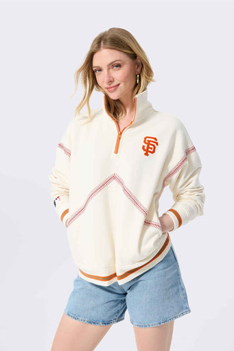 San Francisco Giants Stitch Quarter Zip