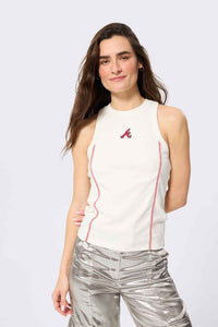 Atlanta Braves Stitch Tank