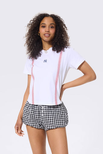 New York Yankees Stitch Draft Tee
