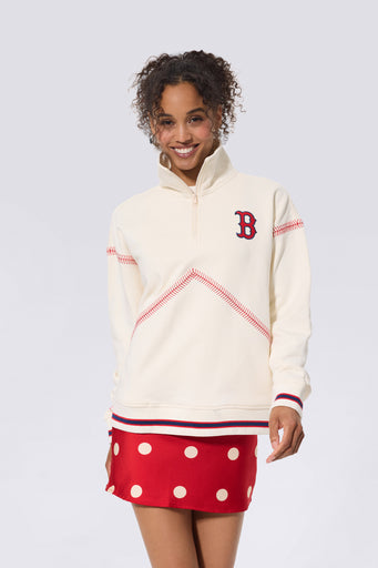 Boston Red Sox Stitch Quarter Zip