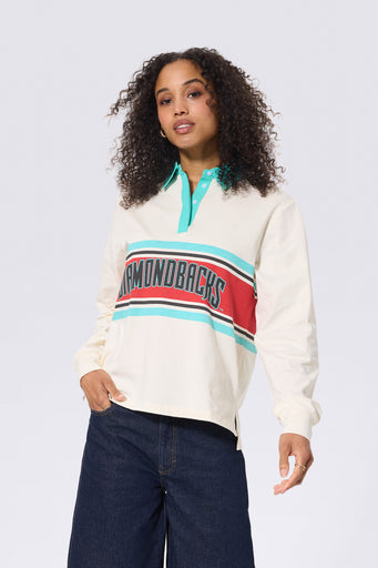 Arizona Diamondbacks Long Sleeve Rugby Shirt