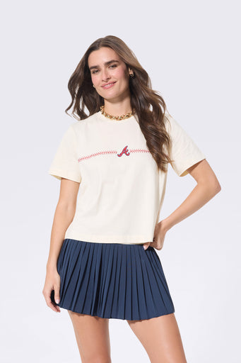 Atlanta Braves Single Stitch Draft Tee