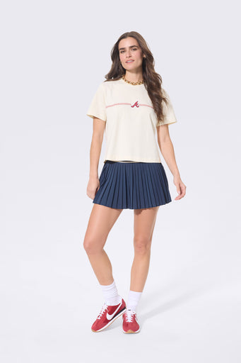 Atlanta Braves Single Stitch Draft Tee