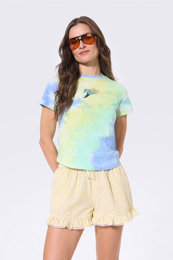 Tampa Bay Rays Tie Dye Draft Tee