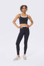 Flex Layered Legging in Black and White