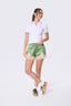 Knit Polo with Tennis Emblem